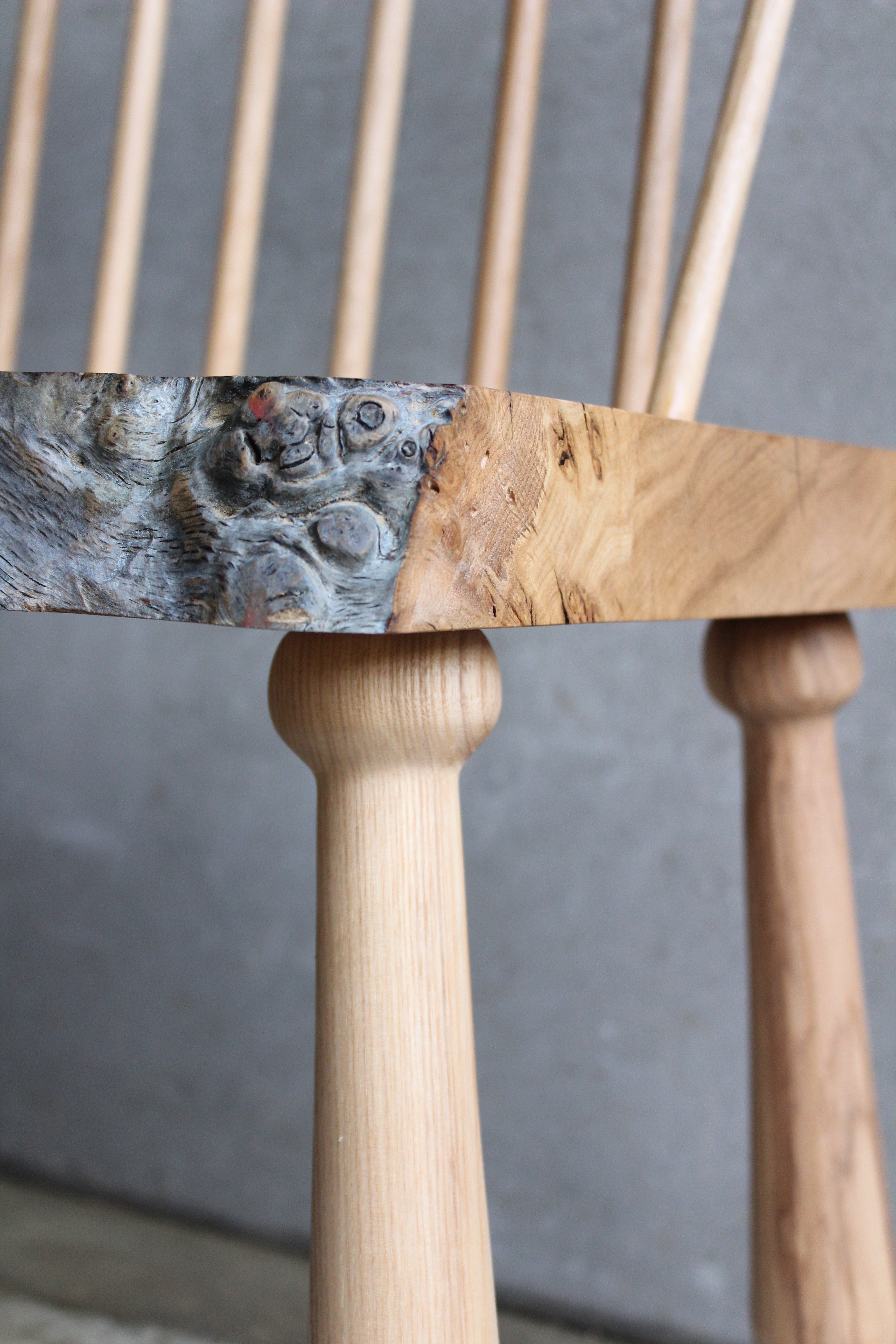 Burr Oak and Ash Bench